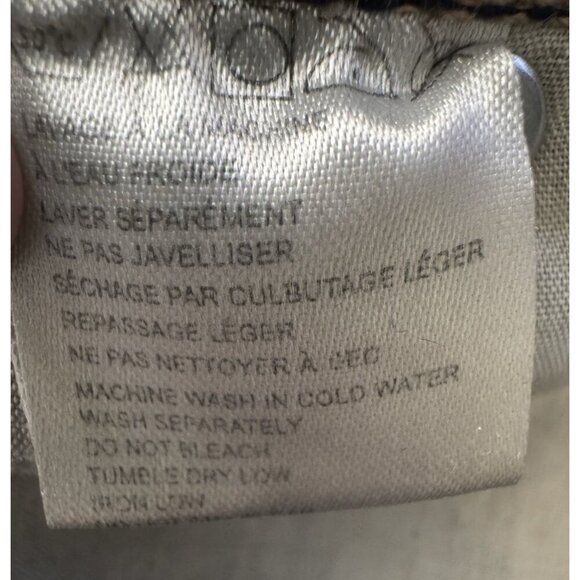 point Zero short Denim jean skirt boho size 9/10 embroidered with pearls BOHO - Picture 11 of 11